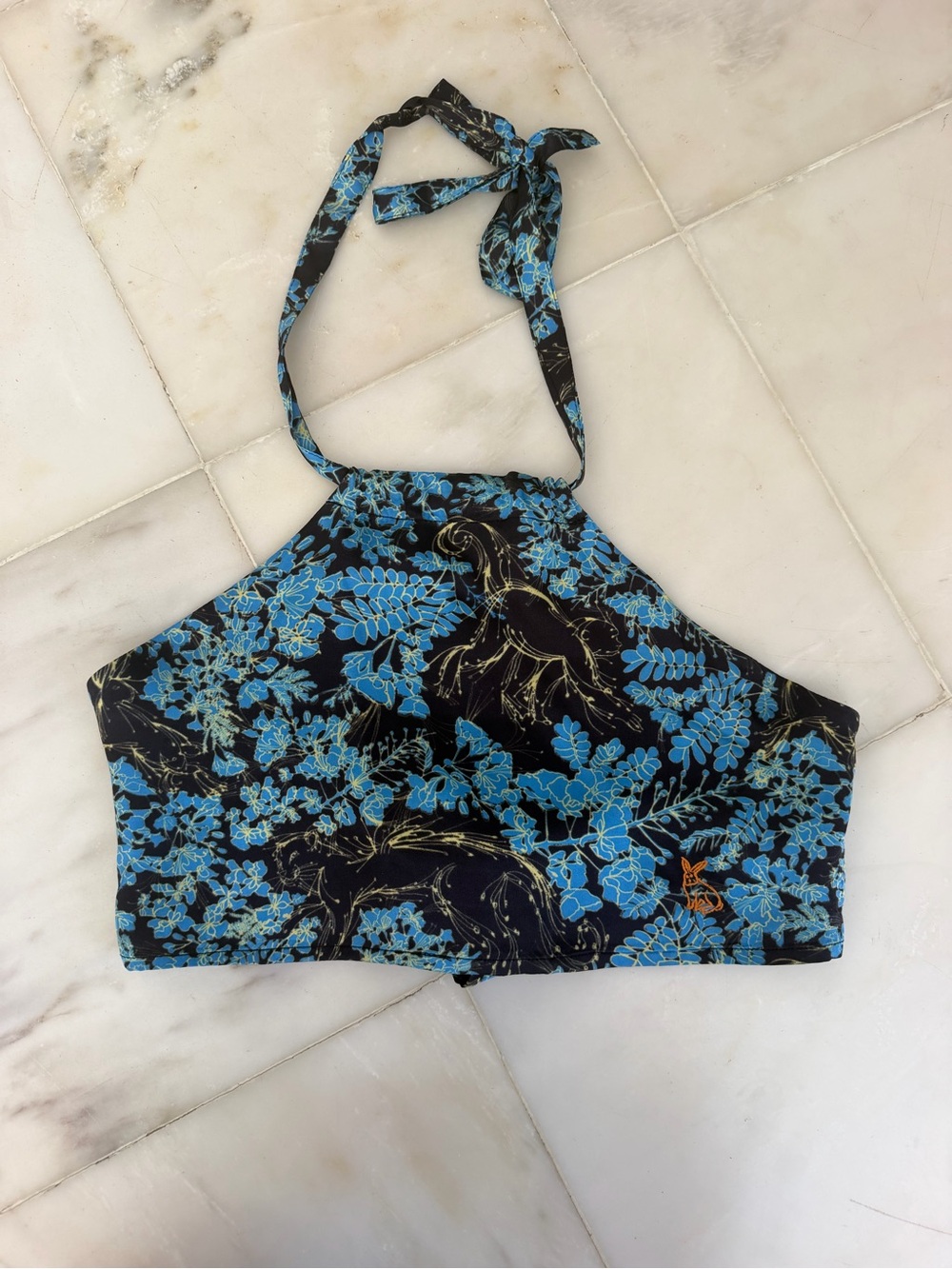 Coniglio Palm Beach handkerchief top in viscose
